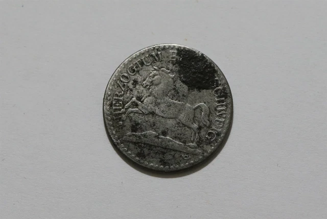Germany War Money Token 10 Pfennig 1920 Braunschweig Iron B34 #Z678