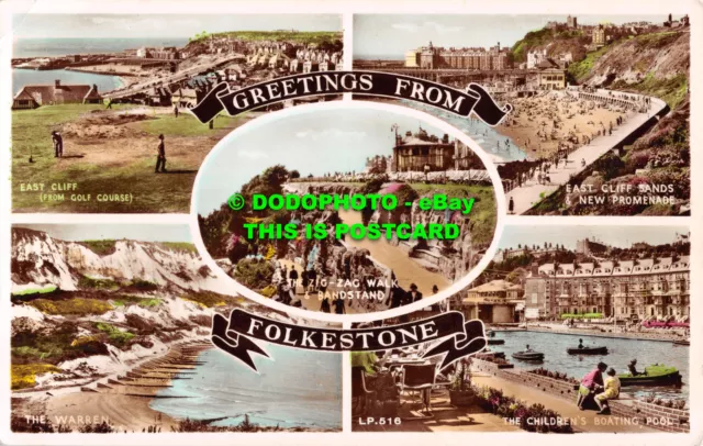 R508980 Greetings from Folkestone. LP. 516. Lansdowne Production. RP. Multi View