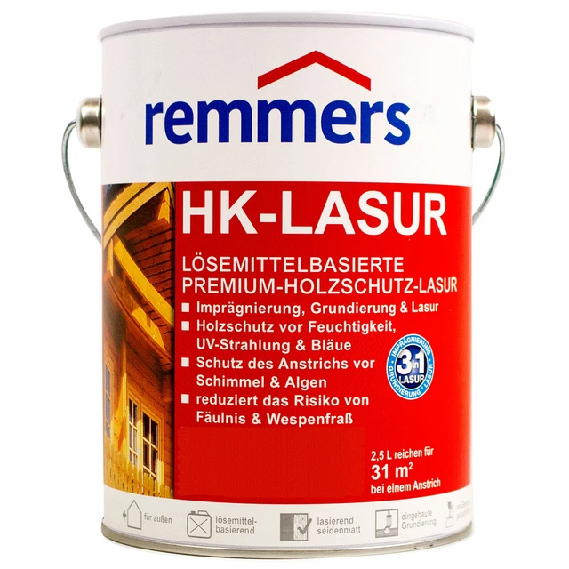 Remmers Hk Lasur 3 In 1 5 Liter