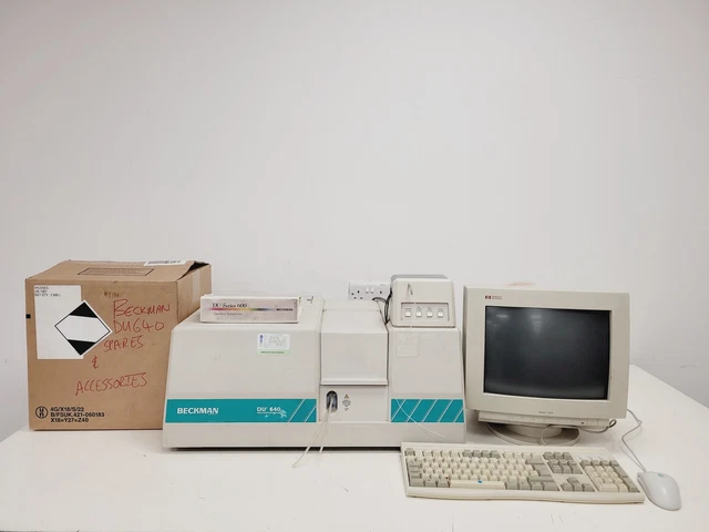 Beckman Du 640 UV / Visibilité Spectrophotomètre Labo
