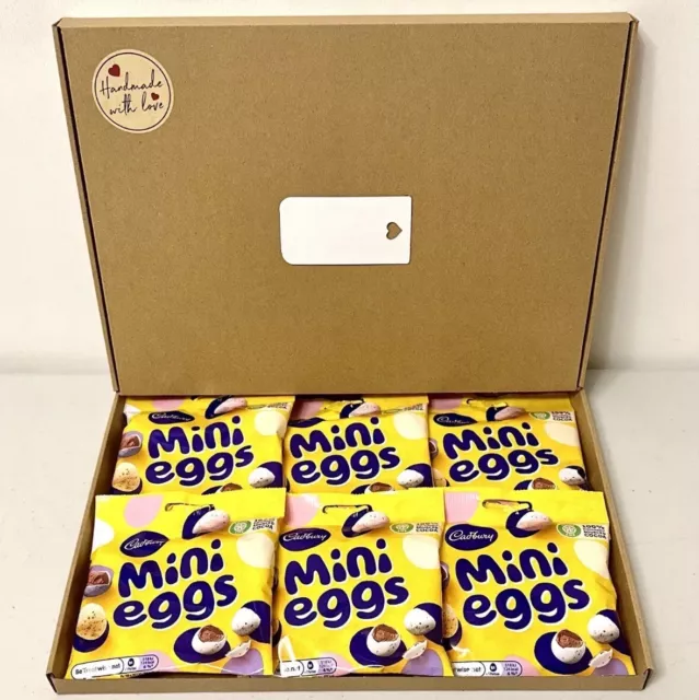 CADBURY MINI EGGS Bags 80g Chocolate Hamper New 2024 Birthday XMAS
