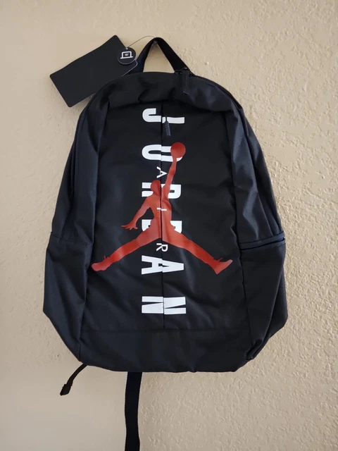 Nike Jordan Split 6 Pockets Backpack - Size Large, Black, NEW, w/ Tags