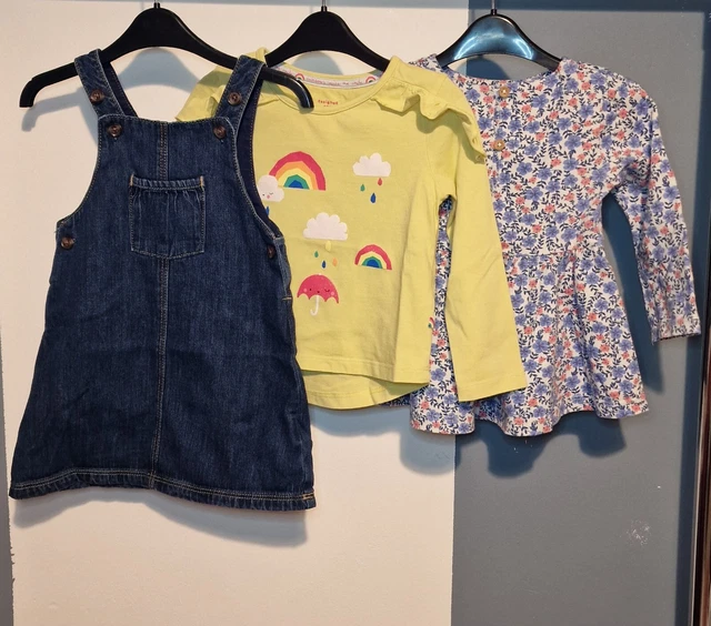 Baby Girls clothes bundle 12-18m.Used.M&S,F&F. Perfect condition.