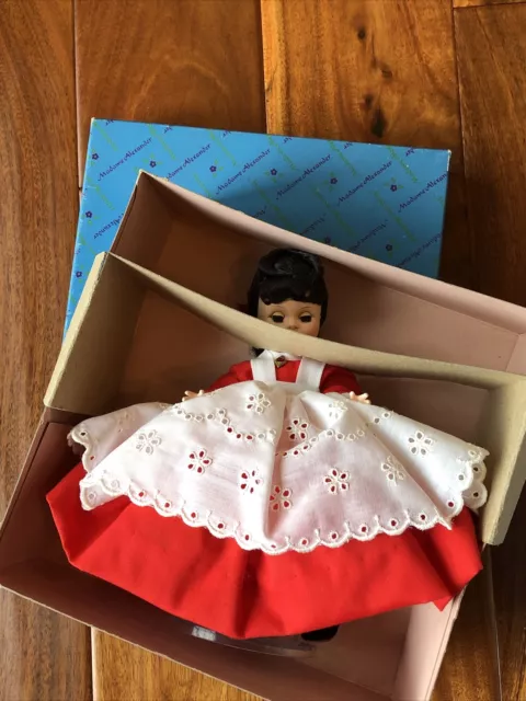 Madame Alexander 8” Doll Little Women Collection Jo 413- Original Box + stand
