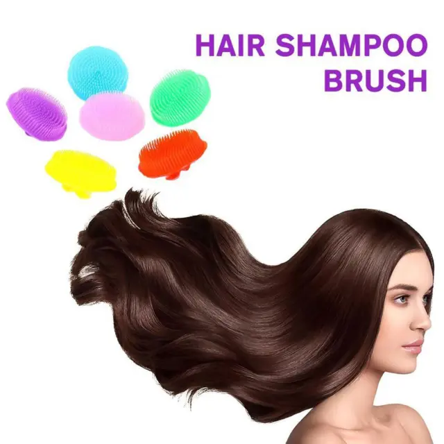 Shampoo Brush Shower (12 Pcs) Hair Scalp Massage Hair Massager A