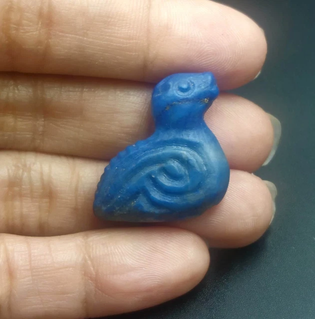 Ancient Patina Attractive Etched Carnelian tiger pyu Amulet Pattern Bead 古老小珠
