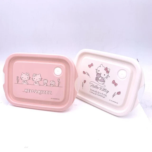 Skater X Hello Kitty Lunch Box 500m/(2pc)轻量型可微波抗菌保鲜盒