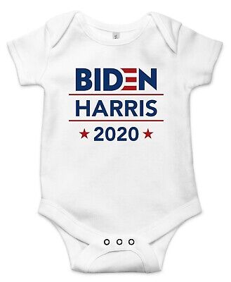 Biden Harris 2020 Political Gift Cute Infant Fun Message Baby Novelty Bodysuit