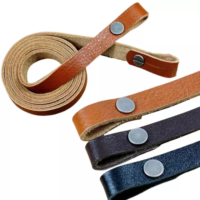 Genuine Leather Handmade Binocular DC Camera Shoulder Neck Case Strap Sling NEW