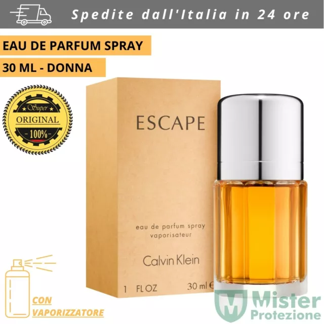 Calvin Klein Escape per Donna 30 ml Eau de Parfum Spray Vaporisateur