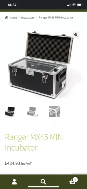 Ranger MX45 Dipslide Incubator. Tested. STP £485