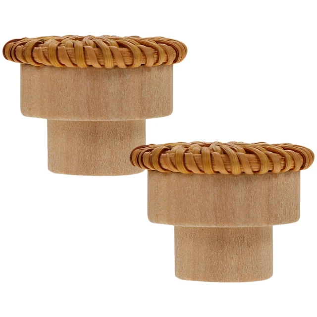 Kitchen Cabinet Handles Cupboard Knobs Wood Handle Wood Color