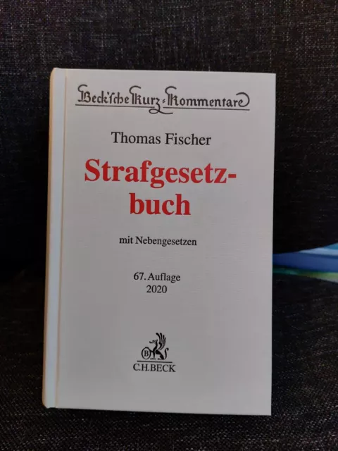 Thomas Fischer | Strafgesetzbuch | 67, Auflage