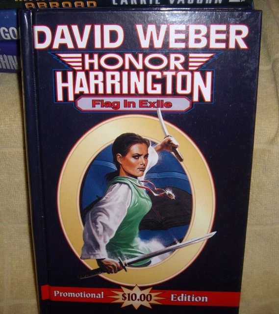 David Weber  Honor Harrington Flag In Exile  Sifi  Hc / Dj In Near Mint Cond New