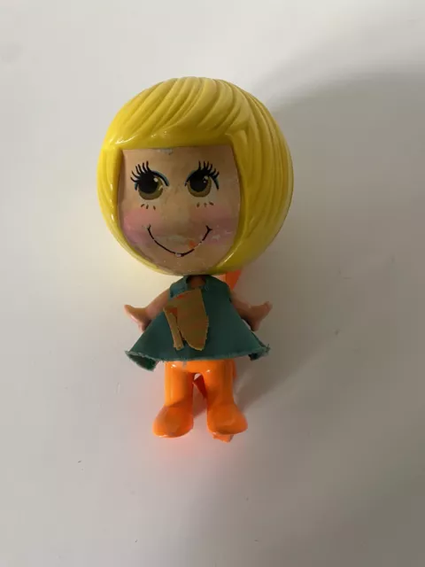 Rare Vintage Mattel Talk Ups Silly Talk Pull String Talking Doll Working 1971