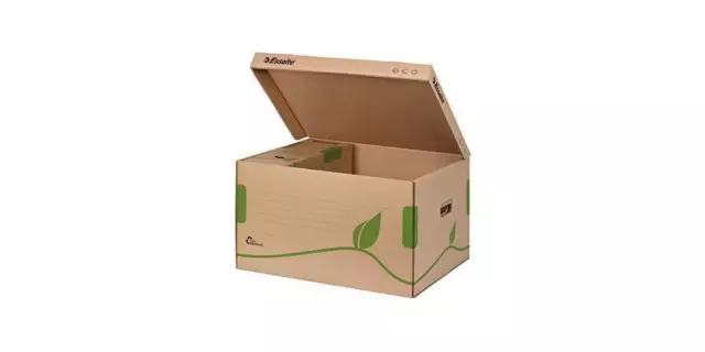 Esselte Archivbox ECO 43,9 x 24,2 x 34,5 cm (B x H x T) DIN A4 mit Archivdruc... 2