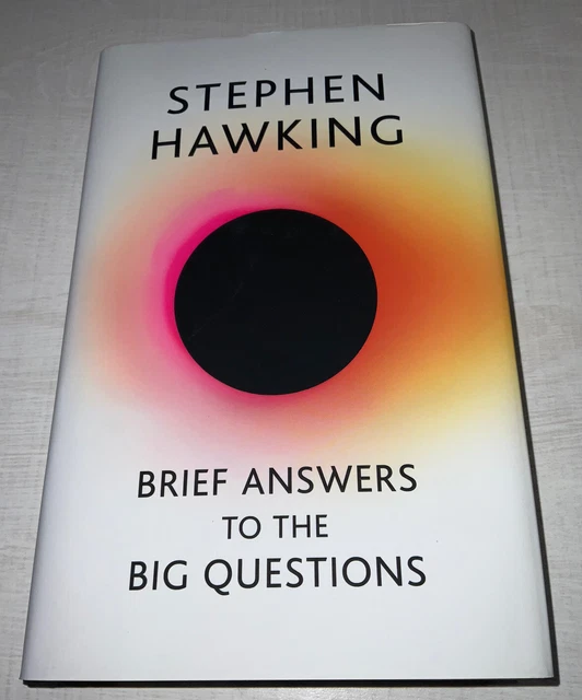 Stephen Hawking First Edition Brief Answers To The Big Questions Very Fine Book