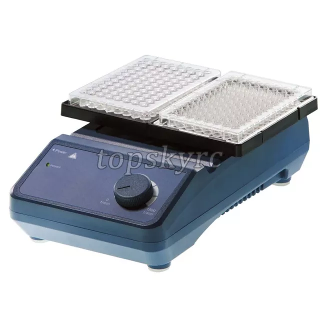 MX-M Microplate Mixer Mixing Shaking Device Adjustable Speed 0-1500RPM for Lab