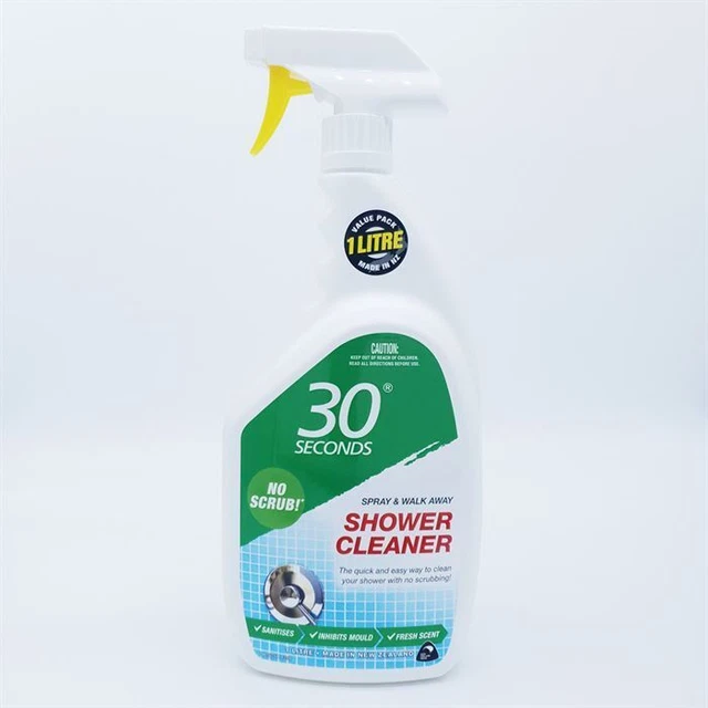 30 SECONDS SHOWER Cleaner Spray & Walk Away 1L EUR 19,20 PicClick FR