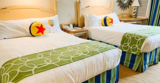 WOW Disney / Pixar Prop, LUXO BALL, Paradise Pier Hotel Guest Room Pillow Cover