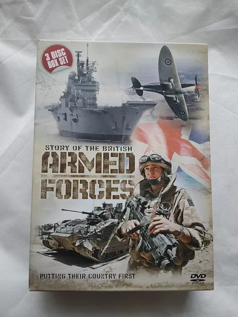 Story Of The British Armed Forces 3 x DVD Box Set