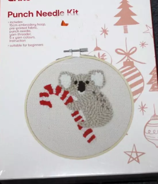  2 Pack Easy Punch Needle Embroidery Floral Deer Starter Kits  for Kids and Adults Beginners with Punch Needle Tool,Threader, Stamped  Fabric Embroidery,Hoop,Pen, Punch Needle Kits : Arts, Crafts & Sewing