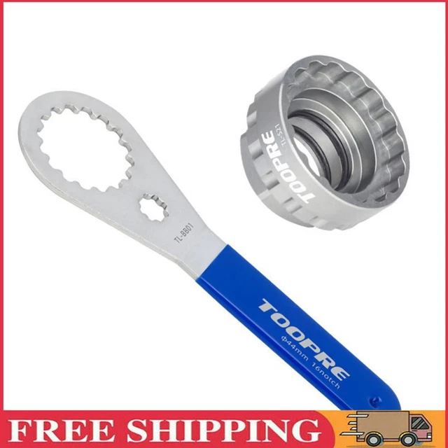 Direct Mount Chainring Lock Ring Tool for M7100 M8100 (Titanium+Wrench)