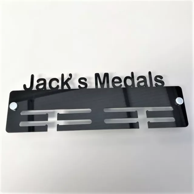 Personalised Medal Hanger - Many Colour Choices - Includes all Fixings