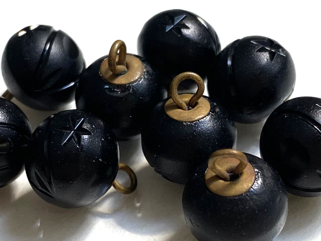 Lot De 5 Boutons De Bakélite M8 X 20 Mm - Poignée Diamètre 40 Mm, Filetage Mâle