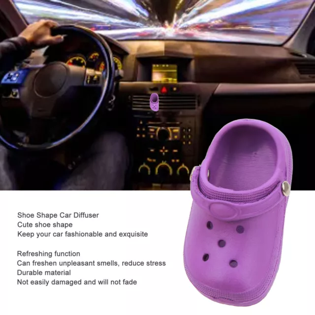 (PURPLE)Accessoires De Diffuseur De Forme De Chaussure De Parfum De Voiture