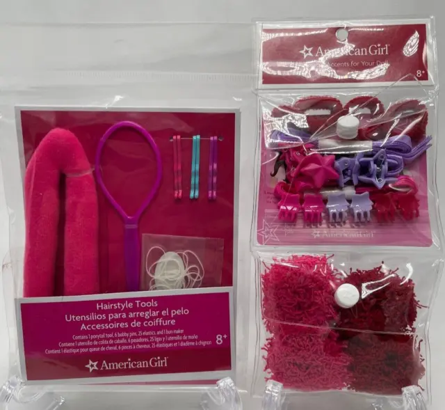American Girl Hairstyle Tools Ponytail & Bun Tools Adorable Accents Accessories