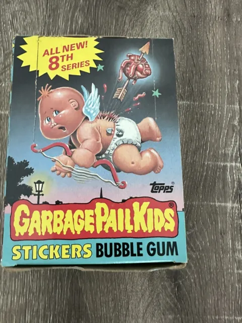 8th Series Garbage Pail Kids 48 Sealed wax Packs & wax Box
