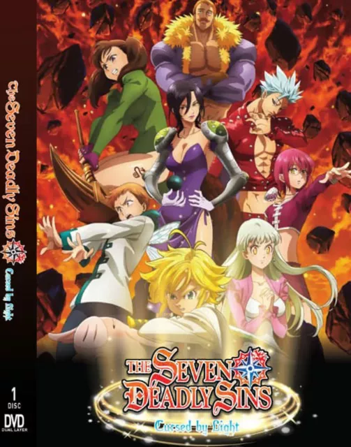 Nanatsu No Taizai The Seven Deadly Sins Season 1-5 + Movie + 2OVA +SP - Eng  Dub