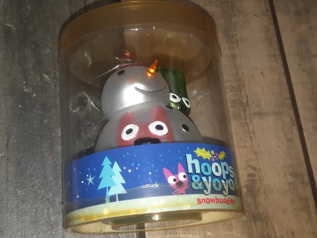 HALLMARK Keepsake HOOPS AND YOYO Snowman SNOW BUDDIES CHRISTMAS ORNAMENT RARE
