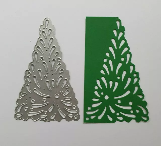 Craft Metal cutting die Scrapbook Paper Cards - Christmas Tree Edge