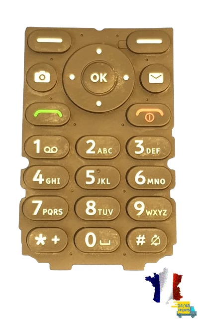 Clavier En Caoutchouc Sl40083 Rev A.1 - Neuf - Pièce Détachée