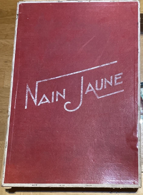 Ancien Jeu De Société Le Nain Jaune – Fabriqué En France