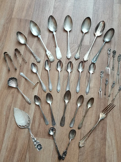 Silberbesteck, Silber 800 Konvolut Lot Anleger Posten 893 Gramm Silberbesteck, Silber 800 Konvolut Lot Anleger Posten 893 Gramm