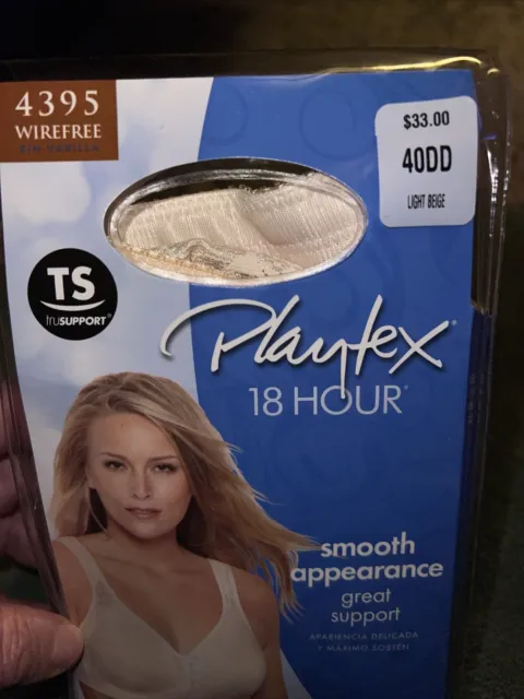 PLAYTEX 18 HOUR Bras Wirefree Ultimate Lingerie Sports Womens