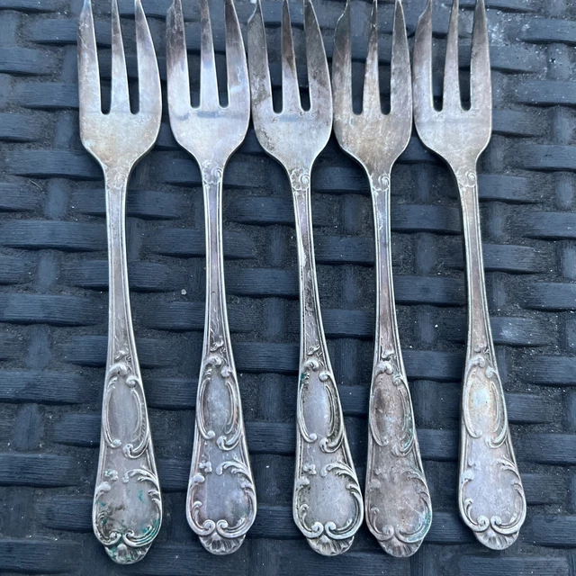 Christofle Coquille Vendôme, 12 Fourchettes à Huîtres En