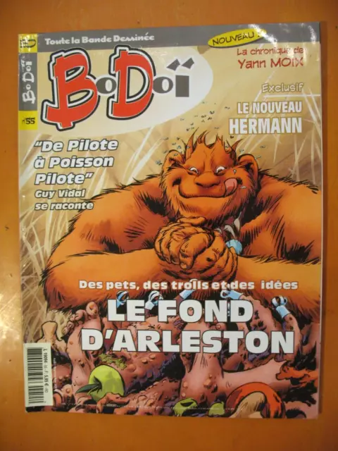 BODOÏ N° 55 de Août-Septembre 2002. Le Fond d'Arleston. Le nouveau Hermann