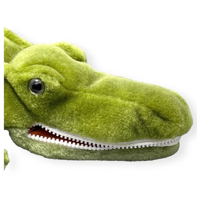 FOLKMANIS FOLKTAILS CROCODILE Alligator Full Body Hand Puppet Zipper