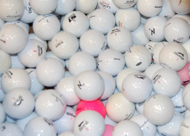 100 Assorted  AAAAA and AAAA used golf balls $46.90 with free shipping