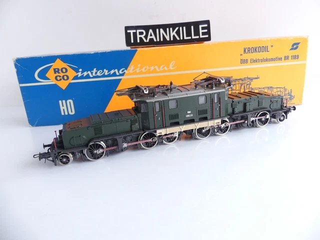 ROCO 4141 HO - Locomotive Type 1.B.B.1 BR 118 Livrée Verte Ep III DB 118 051 2 Roco Fr Id18527