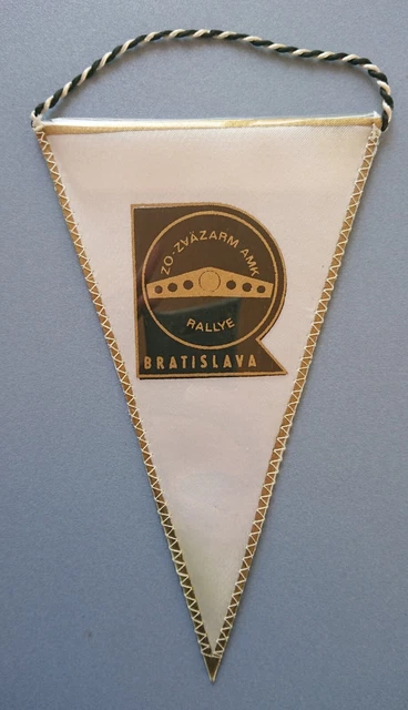 ancien petit FANION / PENNANT )) KUMMUNALNIK SLONIM ** Bielorussia