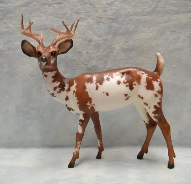 Breyer Traditional #712506 Garret Piebald Deer 2023 Web Special 1000 Made