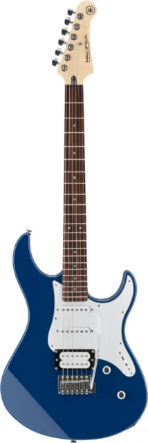 Yamaha Pacifica 112V RL UBL E-Guitare unie bleu HSS herle érable trémolo 2