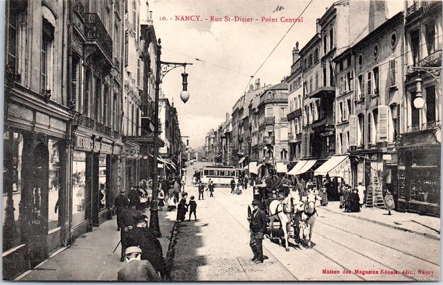 54 NANCY - rue saint dizier, point central.