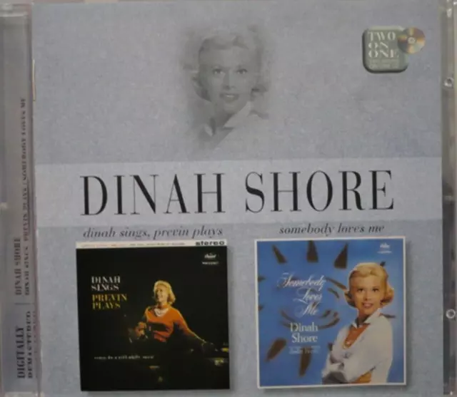 Dinah Shore - Dinah Sings, Previn Plays / Somebody Loves Me CD (1998) Audio