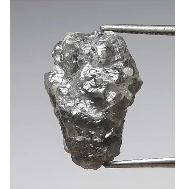 Lot De Diamants Bruts Naturels 10,0 Carats Couleur Noir/gris - Qualité Industrielle I3